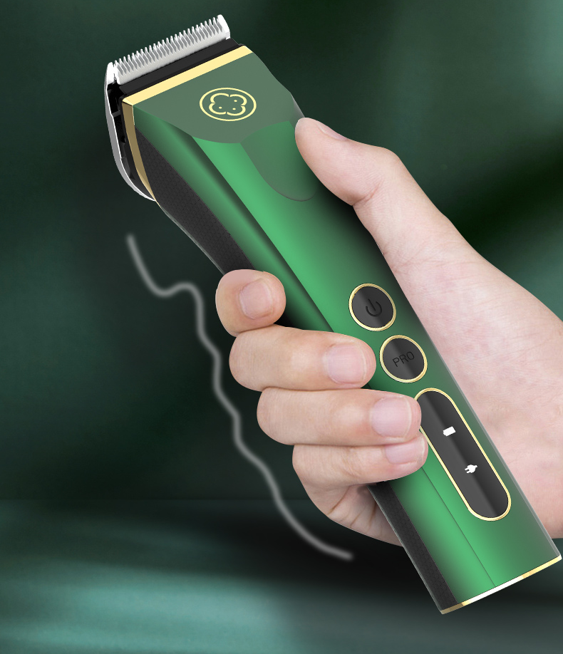 Madeshow 982F Men Hair Clipper LED Display Low Noise Cordless Ceramic Blade Professional Hair Cutting Machine Hair Trimmer
