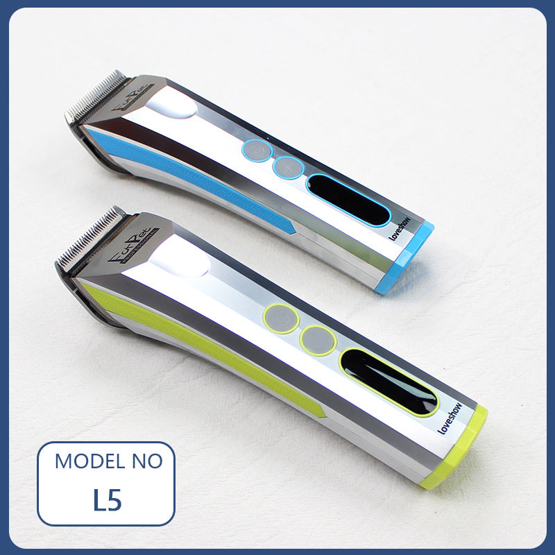 Madeshow Loveshow L5+ Pet Electric Push, Clipper, Hair-leaving Knife Head, Electric Push, Cat and Dog Fader, Razor Universal.