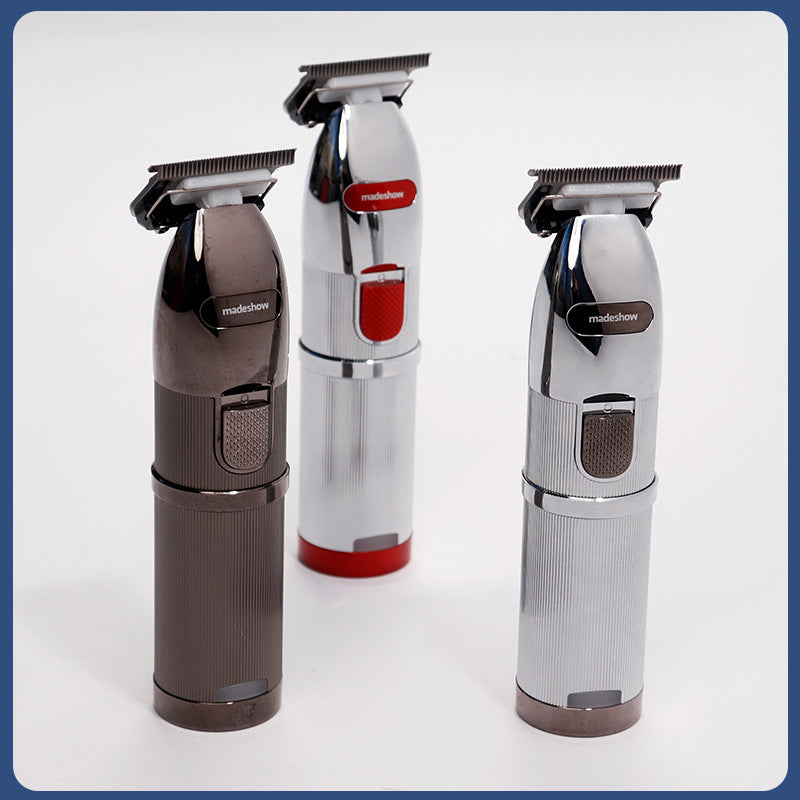 MadeShow M6 Finishing Hair Clipper Cordless Hair Trimmer For Men All Metal Hair Cutting Machine Haircut Machine