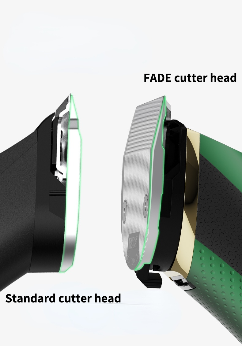Madeshow 982F Men Hair Clipper LED Display Low Noise Cordless Ceramic Blade Professional Hair Cutting Machine Hair Trimmer