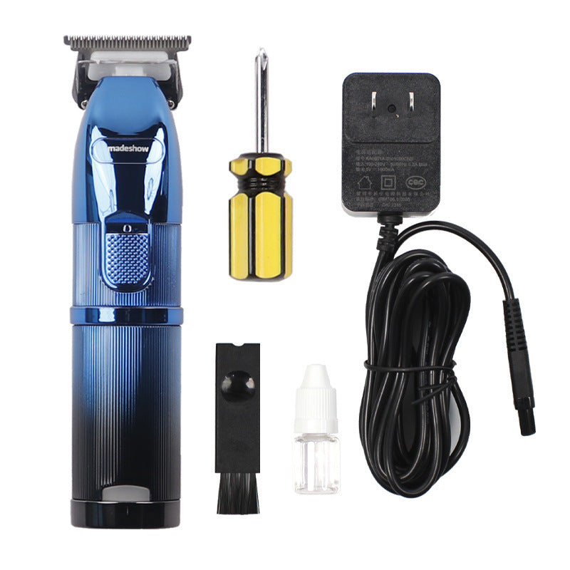 MadeShow M6 Finishing Hair Clipper Cordless Hair Trimmer For Men All Metal Hair Cutting Machine Haircut Machine
