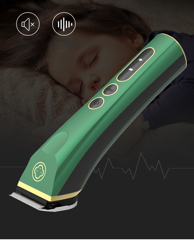 Madeshow 982F Men Hair Clipper LED Display Low Noise Cordless Ceramic Blade Professional Hair Cutting Machine Hair Trimmer