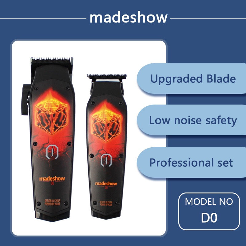 madeshow D0 set Professional Barbers Hair Trimmer Hair Clipper Set