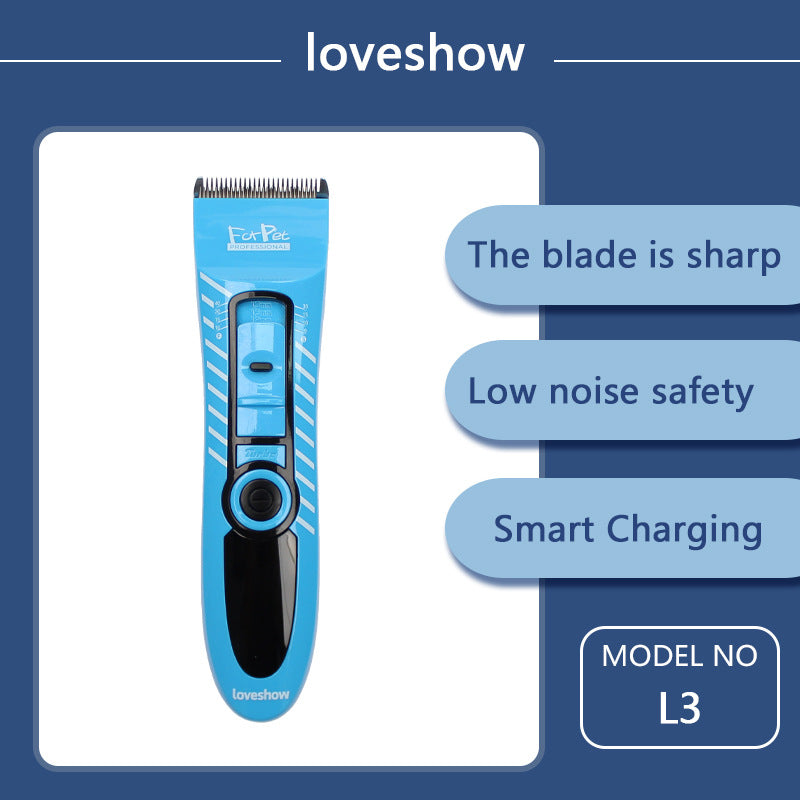 Madeshow Loveshow L3 Pet Grooming Clipper— for Shaving Dogs and Trimming Cats