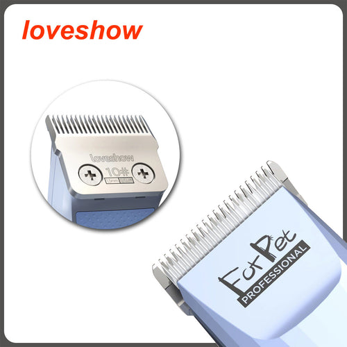 madeshow loveshow L4 Set Electric Pet Clipper with 4 Blades, Trimmer, and Professional Dog Grooming Tools
