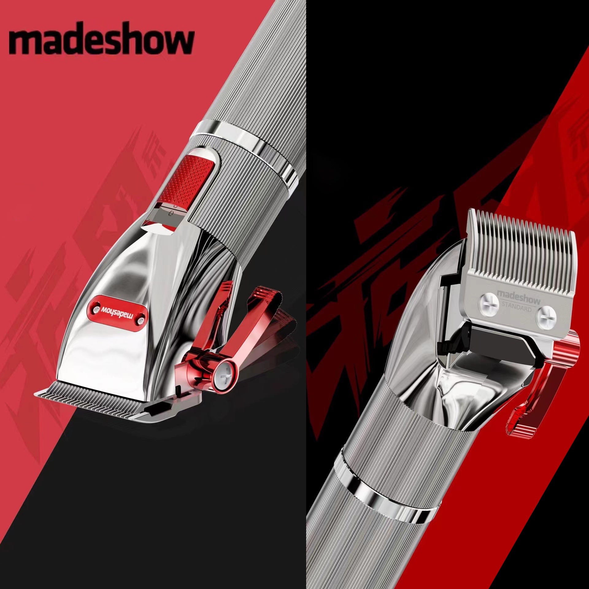 Madeshow M5 Professional Hair Clippers, Electric Hair Cutters Machine Grooming Kit Trimmer Styling Tools Clipper Barbers