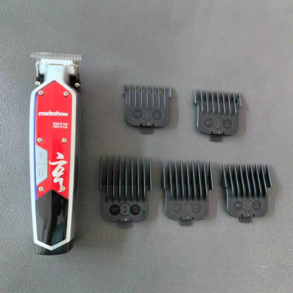 Madeshow Qiande New Design Chinese Yuan Heng Li Zhen Four-piece Set of Oil Head Professional Gradient Barber Shop Set