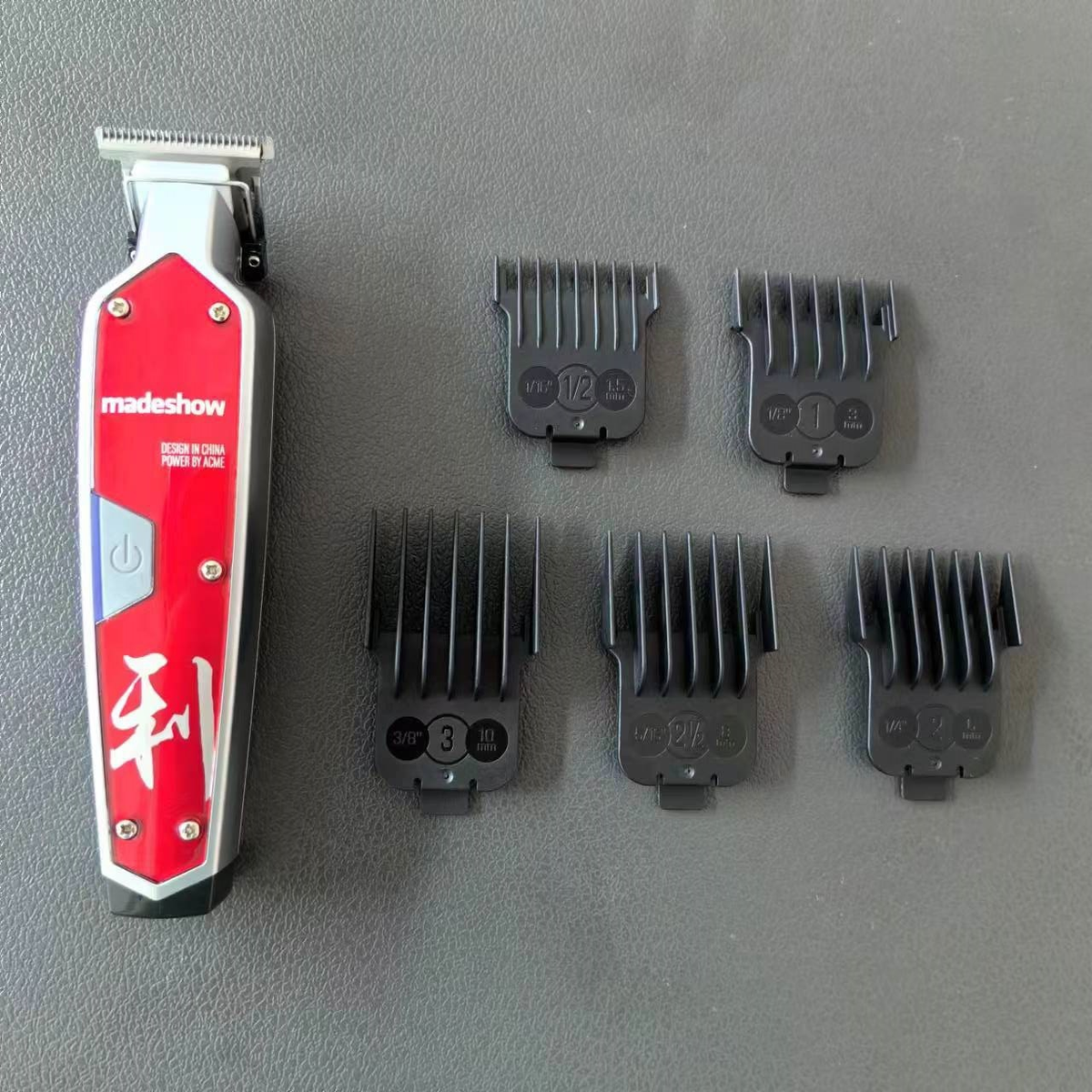 Madeshow Qiande New Design Chinese Yuan Heng Li Zhen Four-piece Set of Oil Head Professional Gradient Barber Shop Set