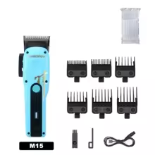 MADESHOW M15 Men's Hair Clipper DLC Blade 6800RPM 6.5W Low Noise for Salon Use Professional Hair Clipper Hair Cutting Machine