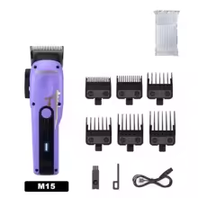 MADESHOW M15 Men's Hair Clipper DLC Blade 6800RPM 6.5W Low Noise for Salon Use Professional Hair Clipper Hair Cutting Machine