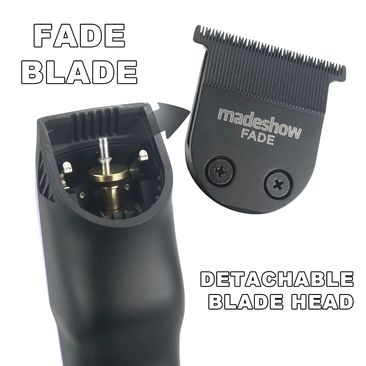 Madeshow M16 Trimmer for Men with DLC Blade Zero Gapped 6.5W Professional Hair Trimmer Machine for Barber Shop Finishing Machine