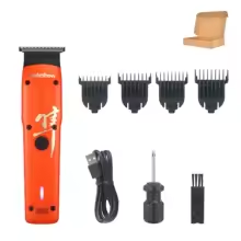 Madeshow M16 Trimmer for Men with DLC Blade Zero Gapped 6.5W Professional Hair Trimmer Machine for Barber Shop Finishing Machine