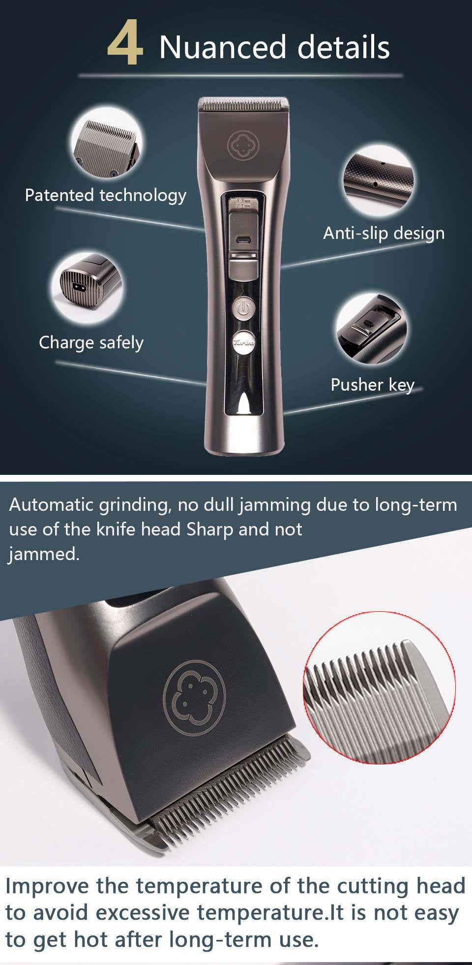 Madeshow 552F All steel fixed blade hair clipper
