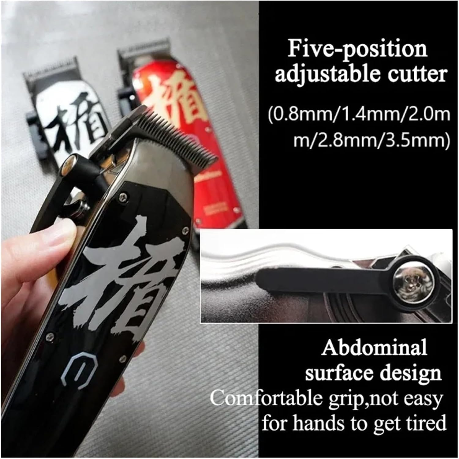 Compatible With Madeshow M10 Professional Hair Clippers for Men Cordless Adjustable Barber Hair Cutting Machine & Beard Trimmer