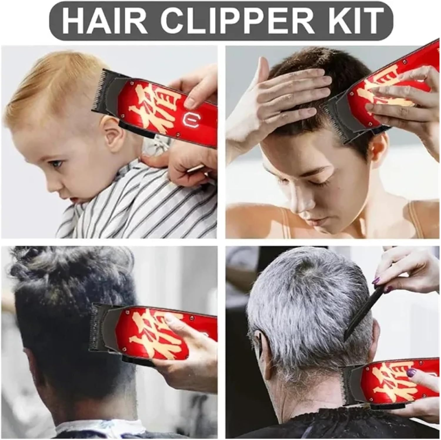 Compatible With Madeshow M10 Professional Hair Clippers for Men Cordless Adjustable Barber Hair Cutting Machine & Beard Trimmer